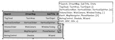 Column width options